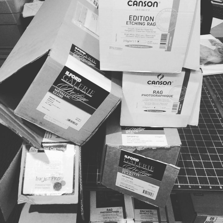 Busy days! #customphotoimaging #photography #cansoncertified #professionalphotographer #fineartprints #proprintlab #epson #perthprolab #onlinephotoprinting #printyourwork #perthphotographers #ilford #canson @kayell_australia @cansonpaper
